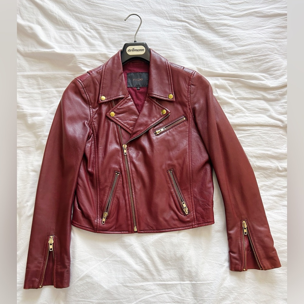 Perfecto made in lambskin Maje